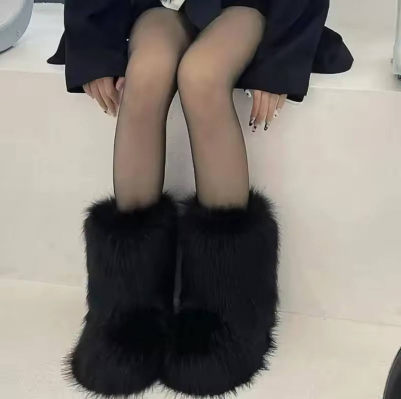 HIGH FUR BOOT