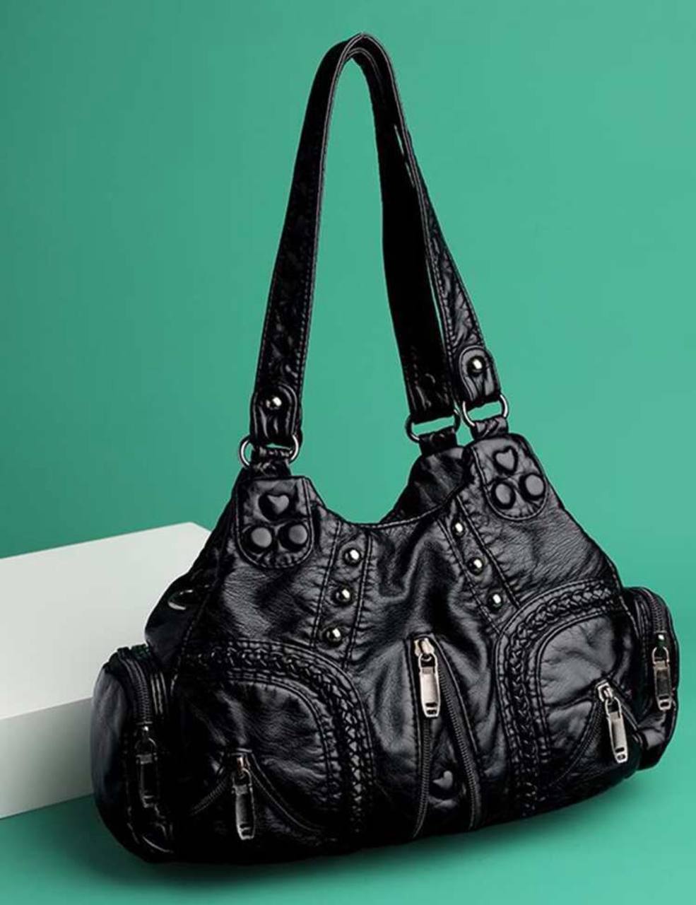 GOTHIC LEATHER BAG