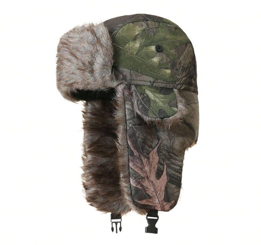 CAMOUFLAGE FUR HAT