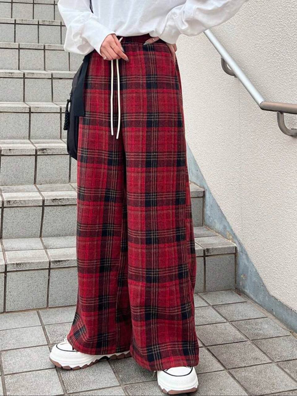 SQUARED WIDE LEG PAJAMA