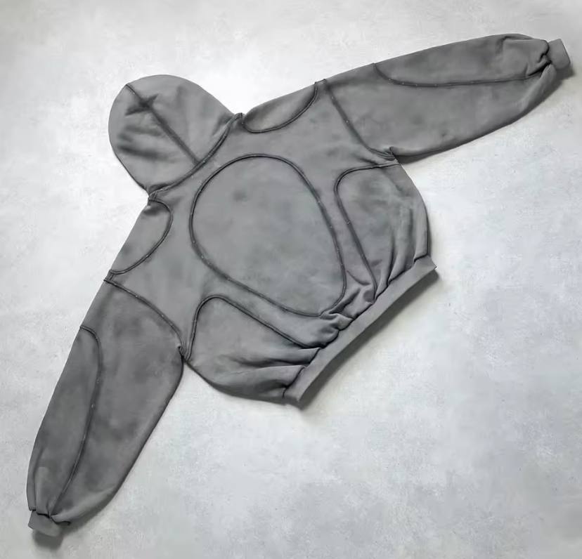 FAKE HOLES HOODIE