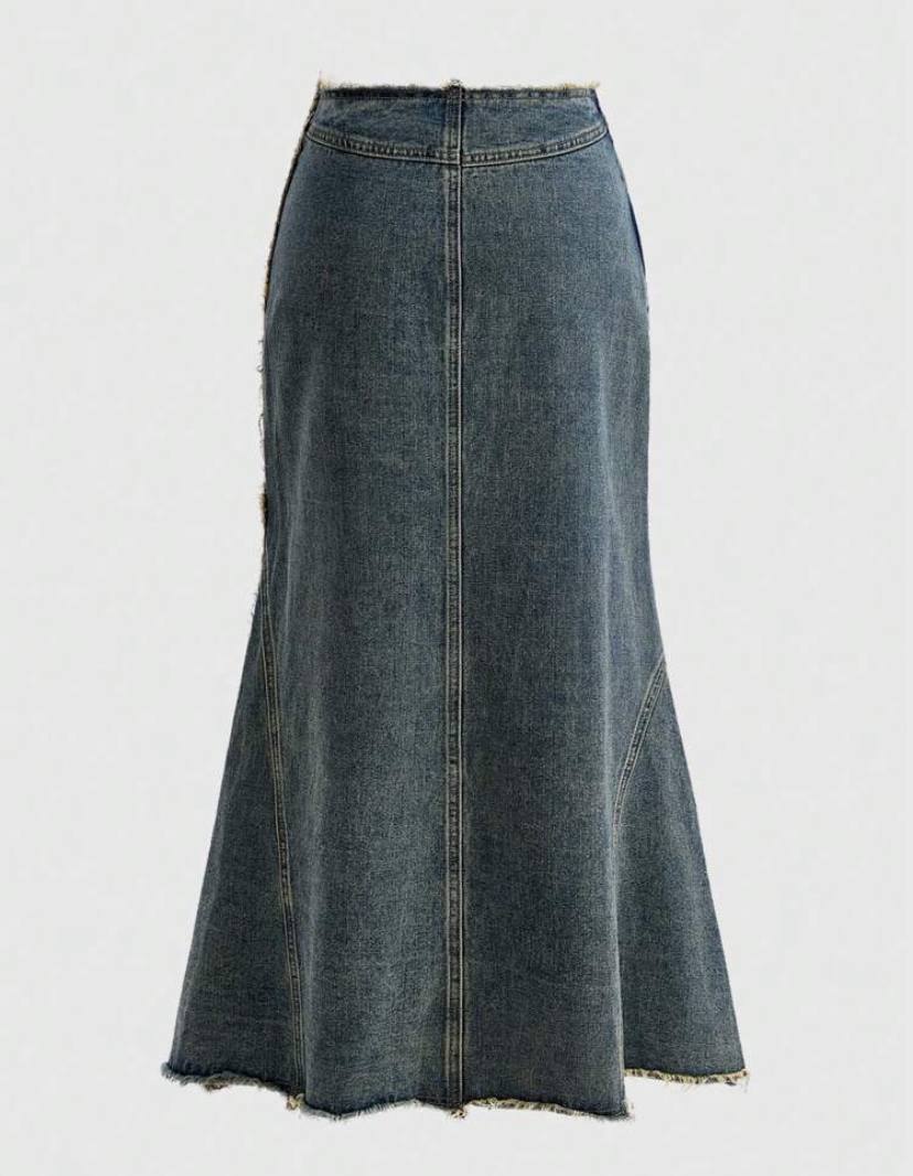 STARS JEANS SKIRT