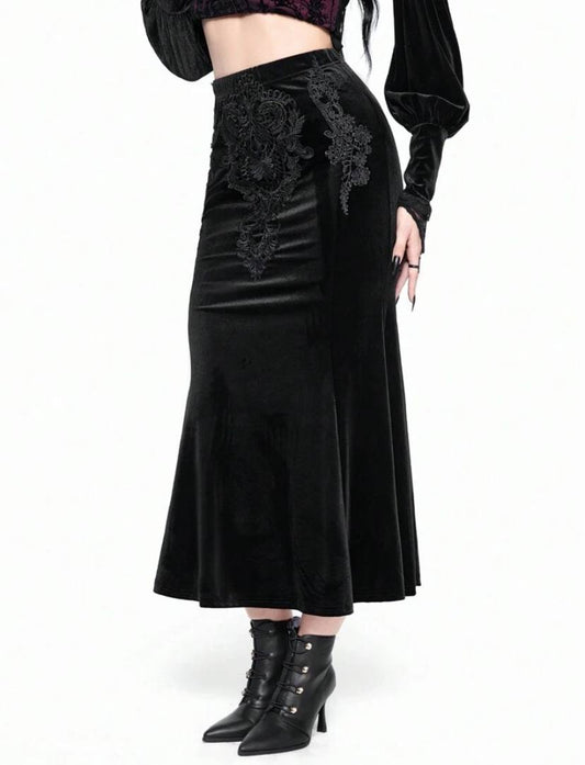 BLACK GOTHIC SKIRT