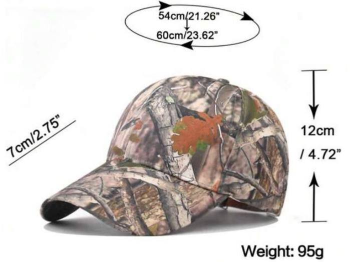 CAMOUFLAGE CAP